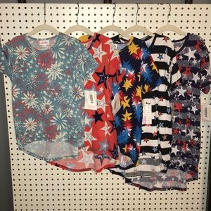 Lot of 5 - LuLaRoe Americana Kids Collection